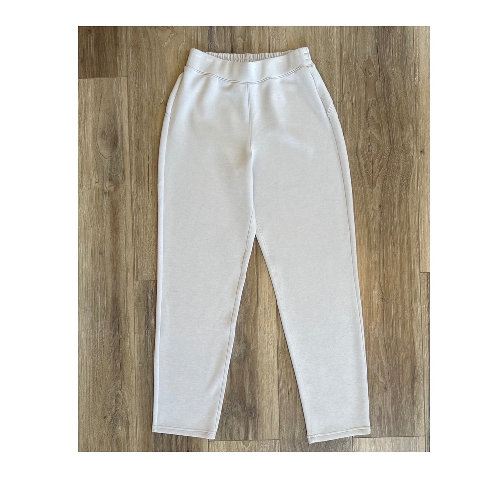 SPANX AirEssential Pants Wheat Joggers Elevated Chic Athleisure Travel Lounge